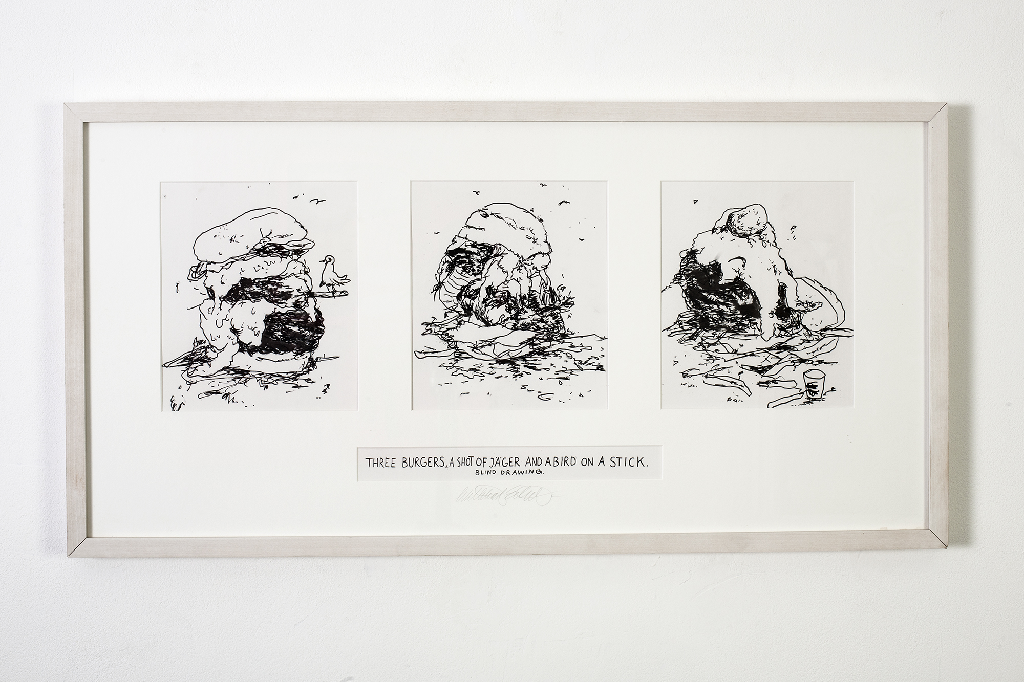 2000x1333 Wayne Horse Three Shots Of And A Bird On A Stick Od - Stick Bird Drawing