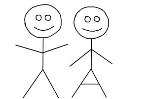 300x200 How To Draw Stick Figures - Stick Drawing