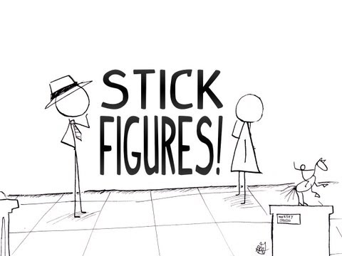 480x360 Stick Figure Art - Stick Drawing