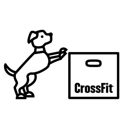 500x500 Stick Figure Family Sticker - Stick Drawing Of A Dog