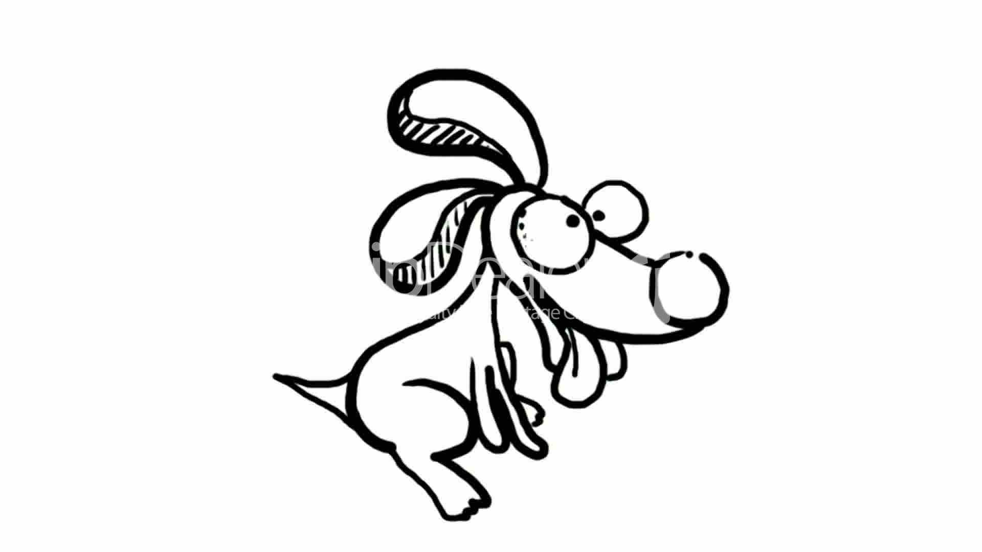 1920x1080 drawing of dog,hand painting video material,sketch children - Stick Drawing Of A Dog