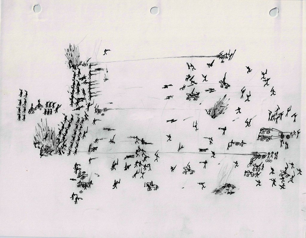 1024x797 epic, hypnotizing stick figure battles the mary sue - Stick Figure Battle Drawing