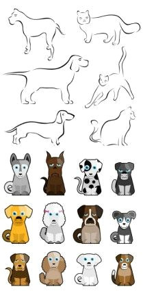 212x425 drawing stick dogs best drawing stick figures images basic - Stick Figure Dog Drawing