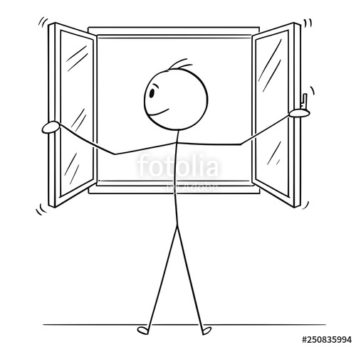 500x488 Cartoon Stick Figure Drawing Conceptual Illustration Of Man - Stick Figure Drawing