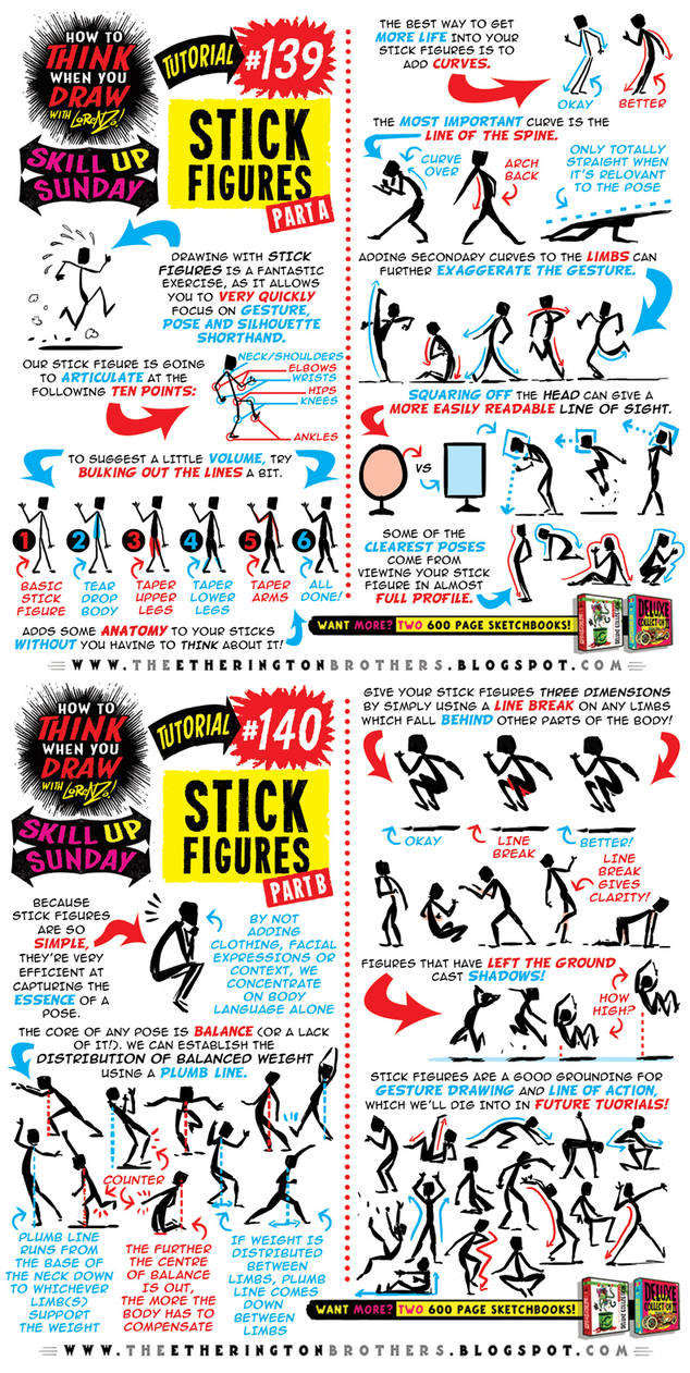 634x1261 How To Draw Stick Figures Tutorial - Stick Figure Drawing Tutorial