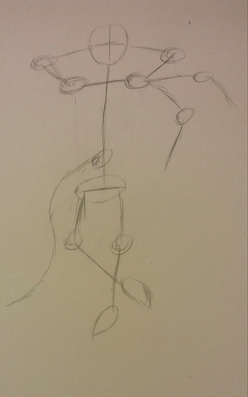 800x1280 My Drawing Tutorial Stick Figure Skeleton - Stick Figure Drawing Tutorial