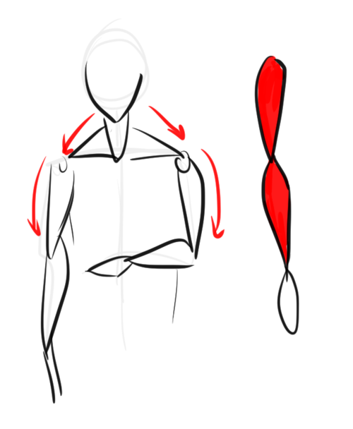 500x608 Z E M A E L Hello! Can I Ask For A Tutorail In Handsarms - Stick Figure Drawing Tutorial