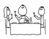 168x134 Thanksgiving Turkey Hand Stock Vectors - Stick Figure Turkey Drawing