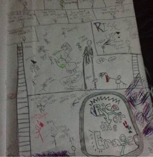 313x320 rise - Stick Figure War Drawing