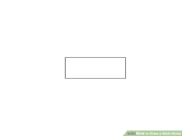728x546 How To Draw A Stick Horse Steps - Stick Horse Drawing