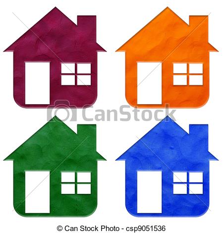 450x470 Stick House Clipart - Stick House Drawing