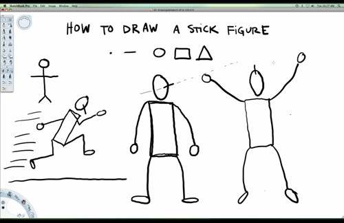 500x324 how to draw stick people gallery funny stick figure drawing - Stick People Drawings