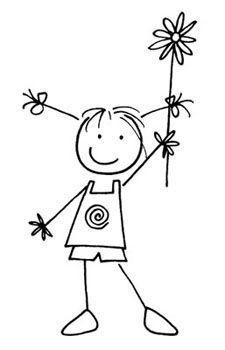 225x350 Stick Figure Family Clip Art Crown Clipart Charte - Stick People Drawings