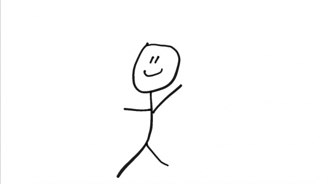 650x363 What Do Your Doodles Say About You - Stick Person Drawing
