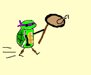 300x250 donatello - Stick Turkey Drawing