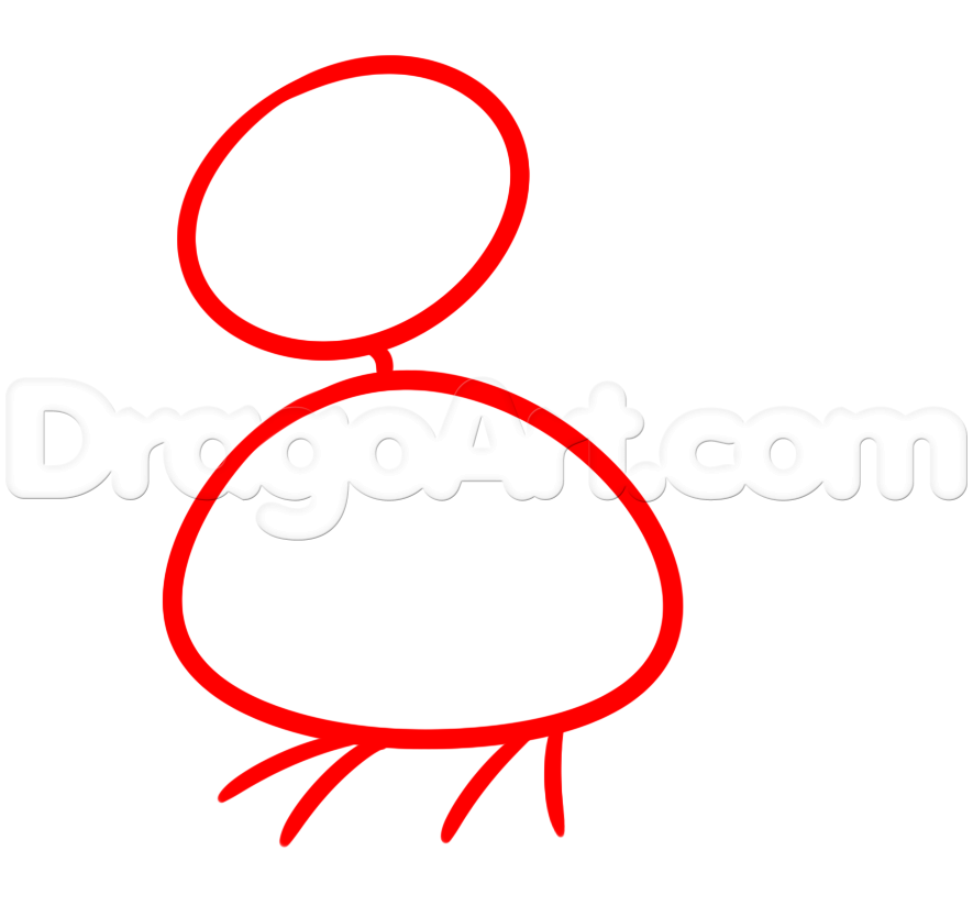 885x834 Draw A Simple Turkey, Step - Stick Turkey Drawing