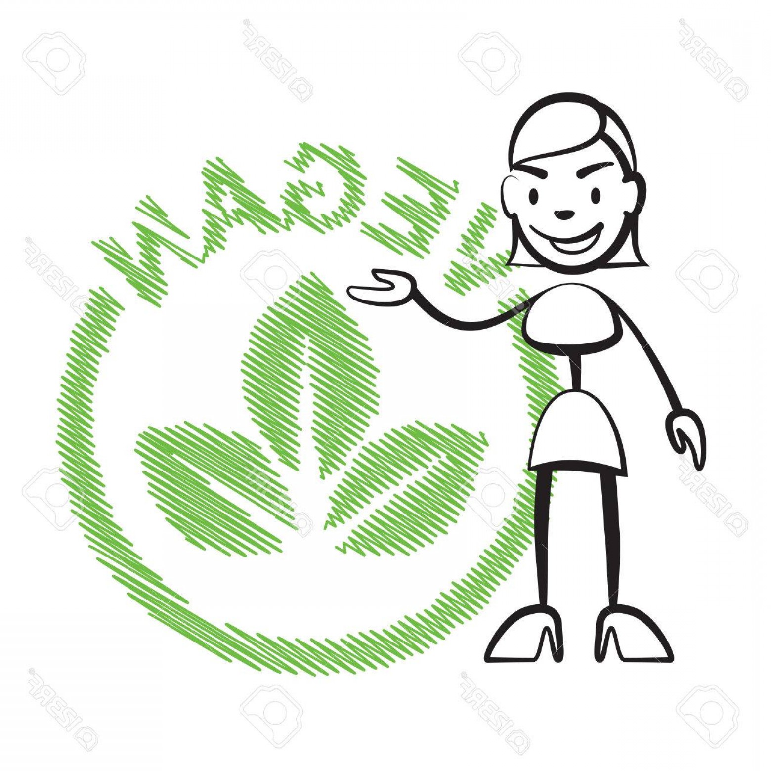 1560x1560 photostock vector stick figure woman vegan stickman vector drawing - Stick Woman Drawing