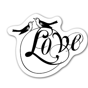 300x300 lots of love stickers and drawing - Sticker Drawing