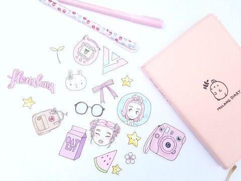 480x360 Drawing Diy Cute Custom Stickers! - Sticker Drawing