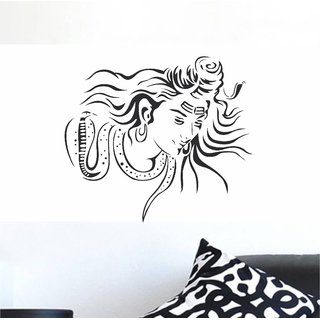 320x320 buy wall dreams shiva line drawing religious inspirational sticker - Sticker Drawing