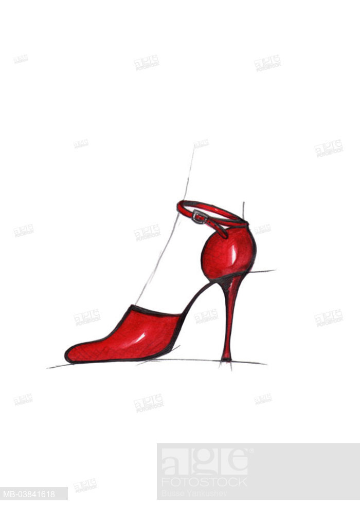 Stiletto Drawing at PaintingValley.com | Explore collection of Stiletto ...