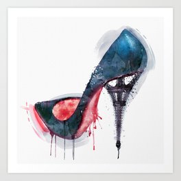 264x264 stiletto art prints - Stiletto Drawing