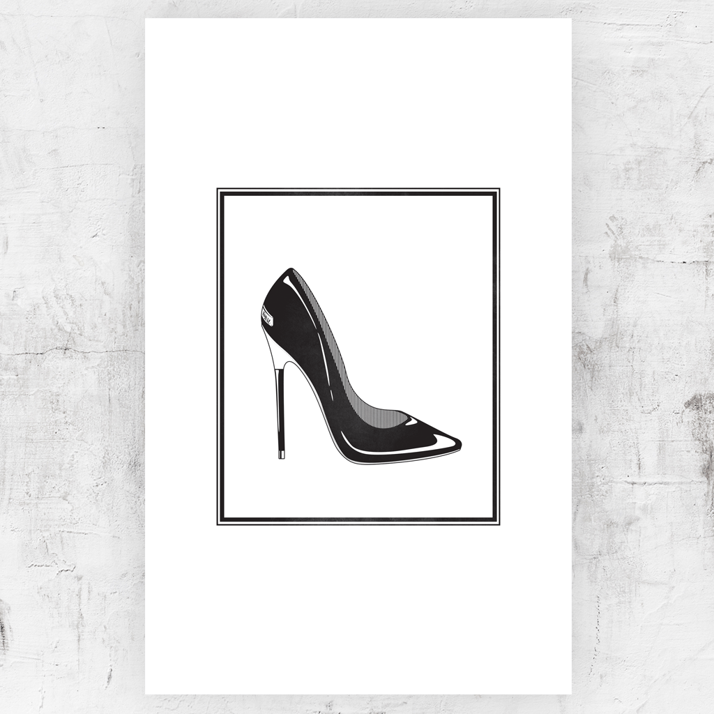 1024x1024 stiletto personalized print jibe prints - Stiletto Drawing