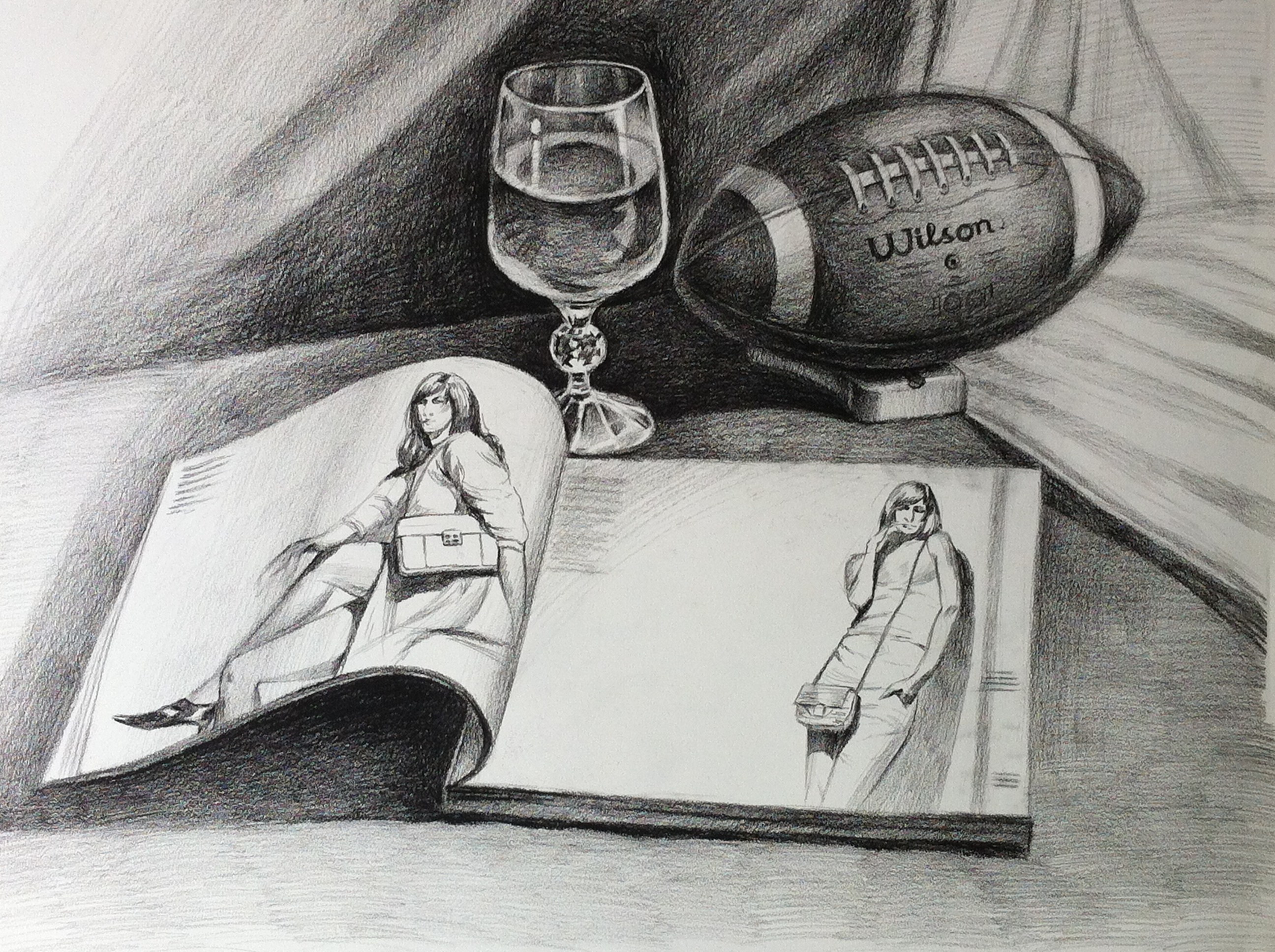 2592x1936 Still Life Black And White Drawing Easy - Still Life Black And White Drawing Easy