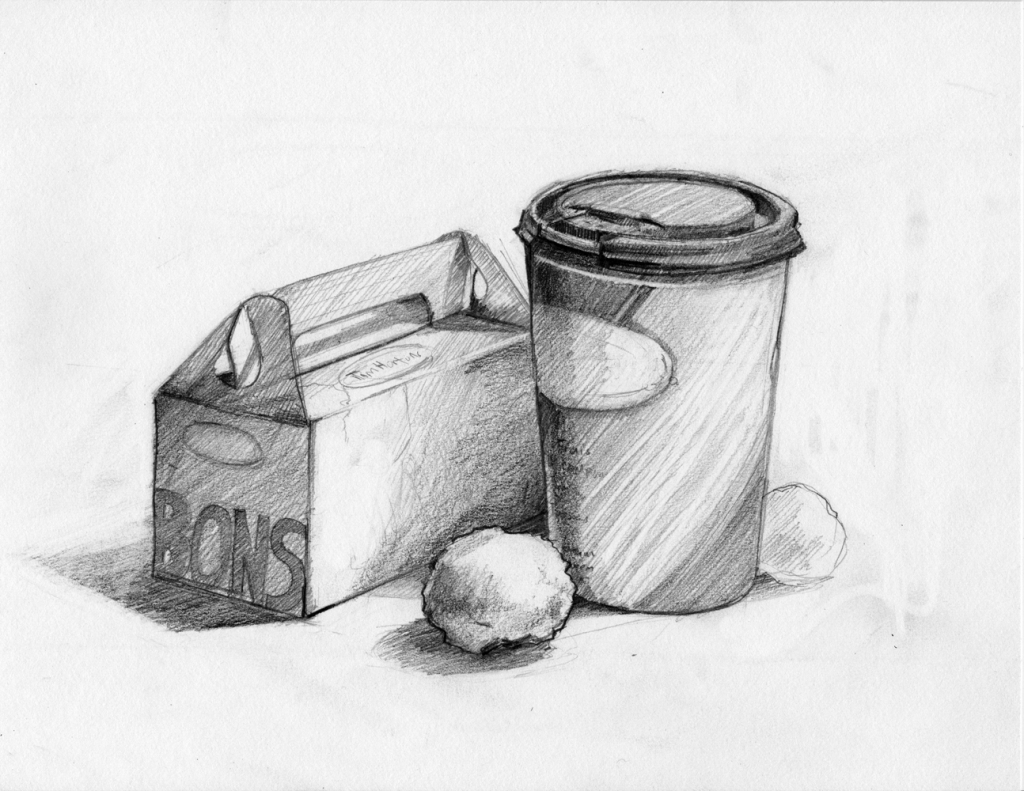 Still Life Black And White Drawing Easy at Explore