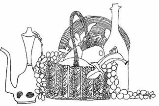 324x216 contour drawing still life - Still Life Contour Drawing