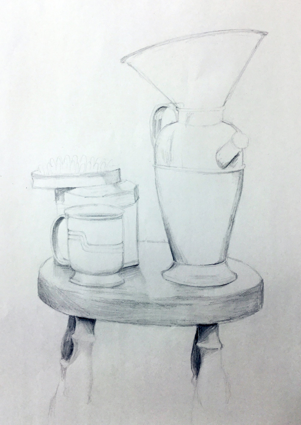 Still Life Contour Line Drawing at Explore