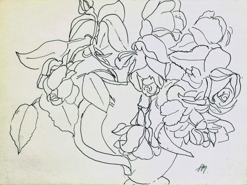 800x601 matisse and contour drawing - Still Life Contour Line Drawing