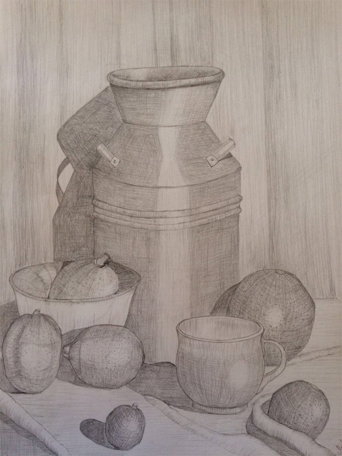 700x933 Still Life Drawing Critique - Still Life Drawing