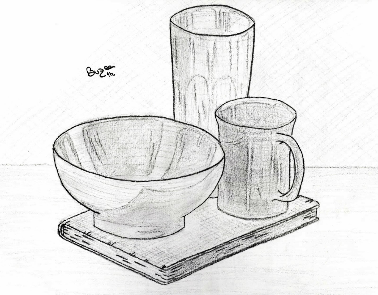 Изобразить предмет быта. Натюрморт карандашом для начинающих. Рисунки карандашом предметы. Наброски предметов. Рисование с натуры посуды.