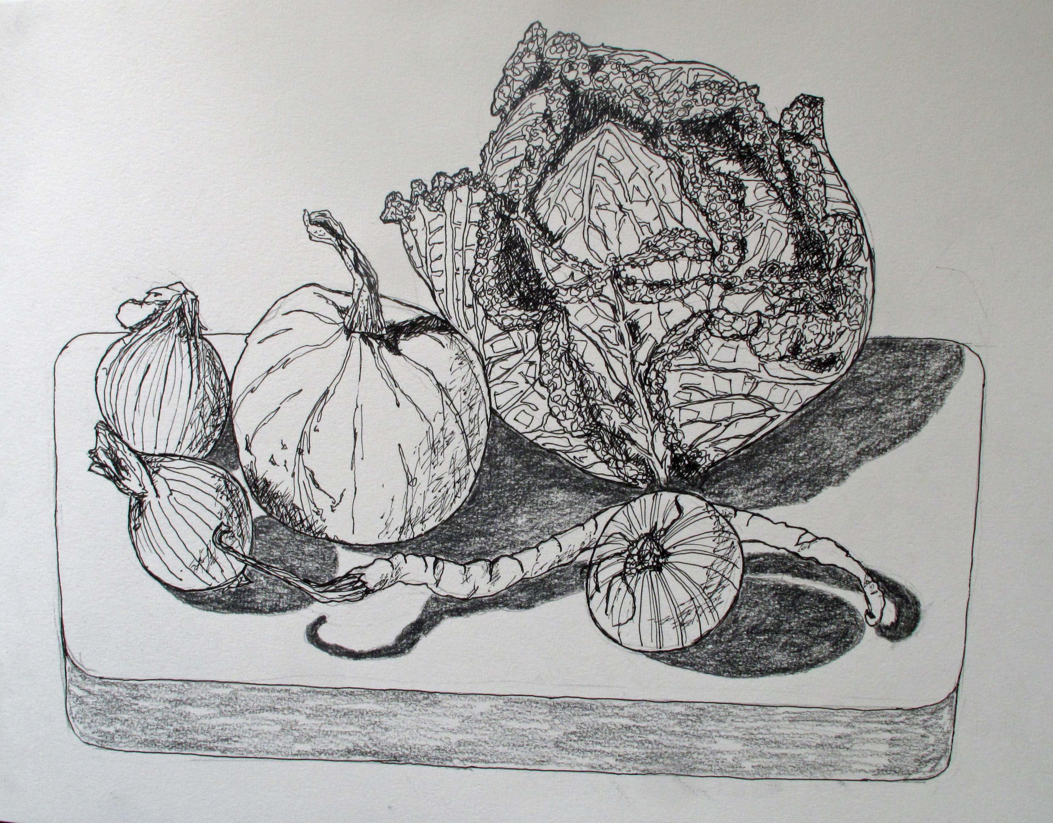 Still Life Line Drawing at Explore collection of