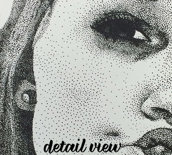 350x315 drawing - Stippled Drawing