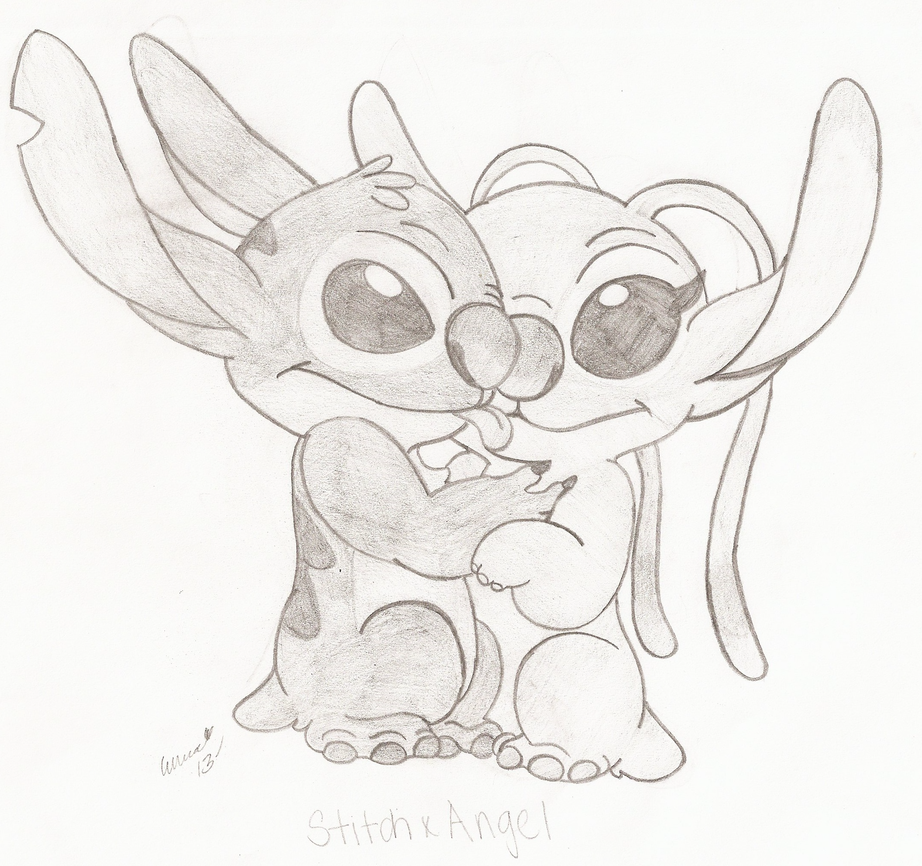 Lilo And Stitch Drawing at PaintingValley.com | Explore collection of