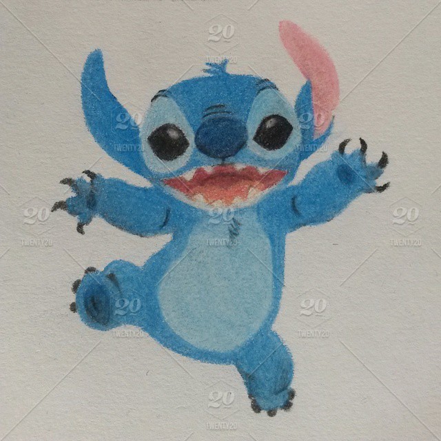 640x640 stitch is finished!! d - Stitch Drawing Ohana