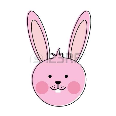450x450 cute bunny cartoon icon vector illustration graphic design stock - Stock Drawings
