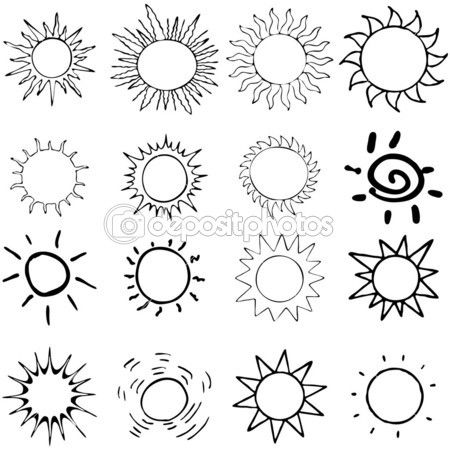 450x450 Sun Drawings Image Group - Stock Drawings