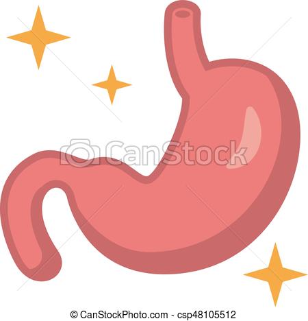 450x468 illustration of energetic stomach vector illustration original - Stomach Drawing