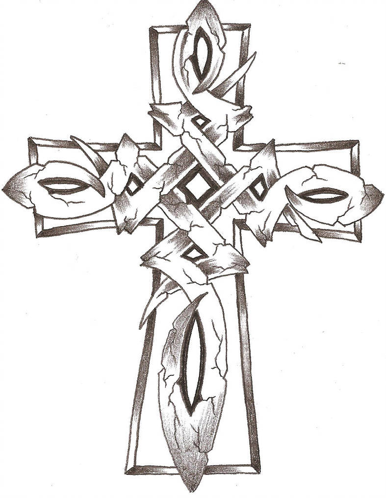 787x1015 celtic stone cross - Stone Cross Drawing