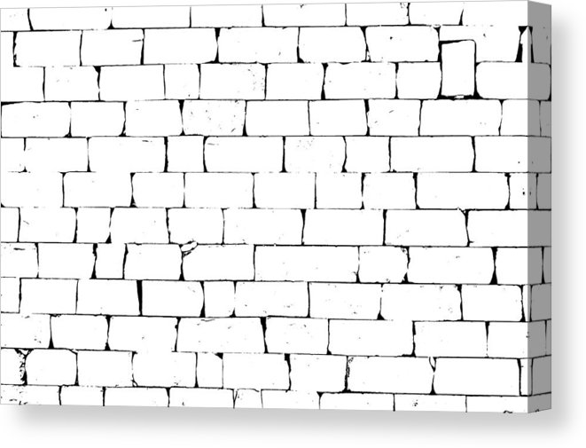 661x505 Drawing Of A Stone Wall Canvas Print Canvas Art - Stone Wall Drawing
