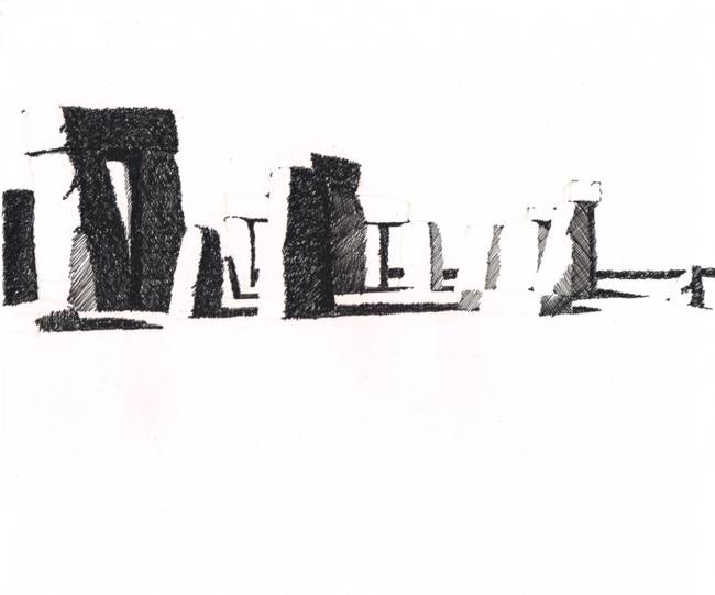 650x541 Stonehenge Drawing - Stonehenge Drawing