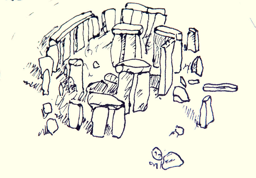 Stonehenge Drawing at Explore collection of