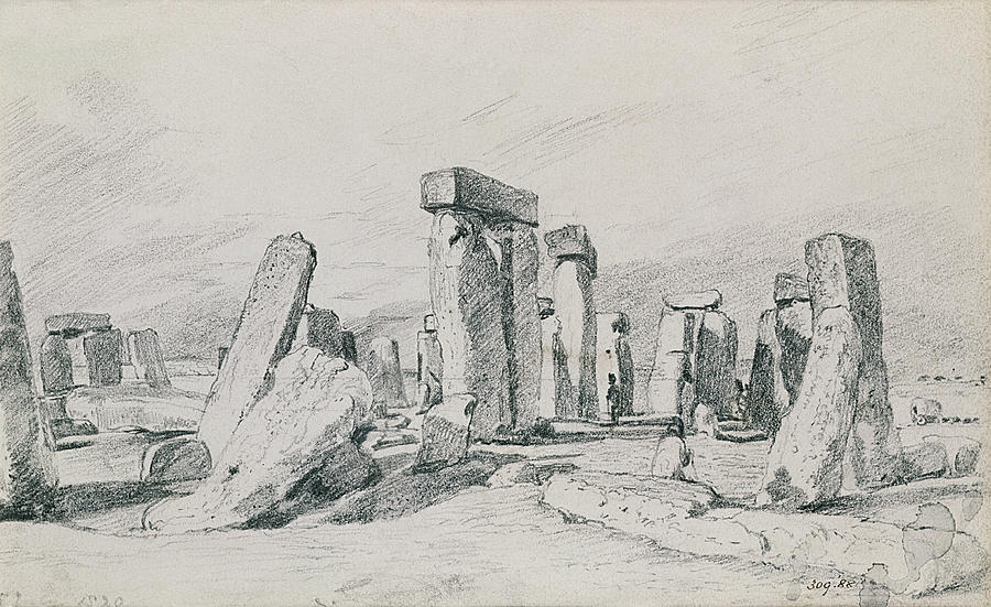 900x551 stonehenge wiltshire drawing - Stonehenge Drawing