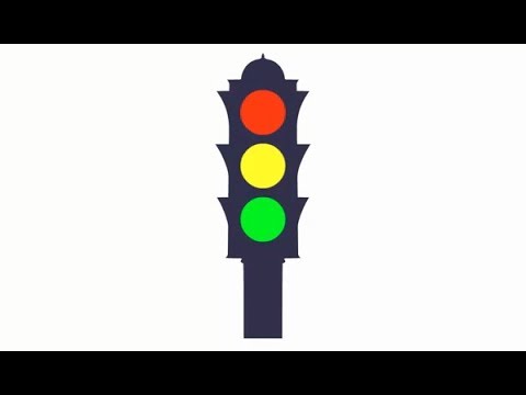 480x360 How To Draw Traffic Lights For Kids - Stop Light Drawing