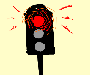 300x250 red stop light!! drawing - Stop Light Drawing