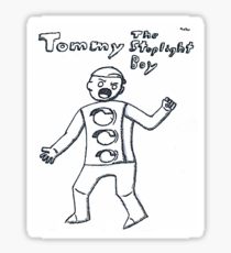 210x230 Stoplight Drawing Stickers Redbubble - Stop Light Drawing