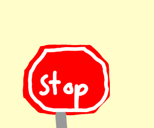 300x250 stop sign drawing - Stop Sign Drawing